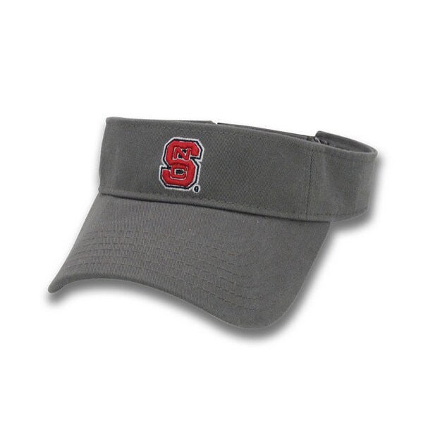 Adjustable Twill Visor - Dark Grey